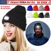 Unisex Knitted Beanie, Camping, Jogging, and Running with 5 LED Headlamp