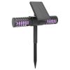 Solar Powered Flying Bug Zapper with Double Heads