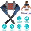 Electric Neck/Shoulder Massager, Infrared Heating, Kneading, and Grasping