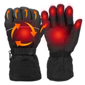 Heating Warm Gloves, Battery Powered Waterproof Glove, Unisex for Outdoors