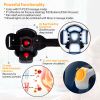 Electric Rechargeable Knee Massager, Infrared Heat with Air Pressure Kneading