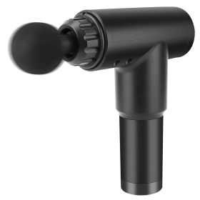 Percussion Massage Gun, Rechargeable with 4 Interchangeable Heads, 6 Intensity