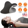 Ergonomic Heated Neck Stretcher, Cervical Traction with Graphene Heating Pad