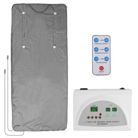 Infrared Sauna Blanket for Home Sauna, Bag Mat for Weight Loss with Timer