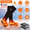 Electric Heated Socks for Men, and Women Battery Powered Machine Washable