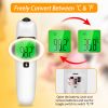 Medical Digital Infrared Thermometer, and Forehead and Ear with Fever Alarm