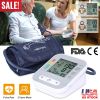 Digital Arm Blood Pressure Monitor, LCD Heart Beat, Voice Gauge Health Test