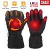 Heating Warm Gloves, Battery Powered Waterproof Glove, Unisex for Outdoors