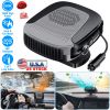 Portable Car Auto Heater, 12V 150W, Windshield Heater, 2 in 1 Defroster/Demister