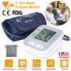 Digital Arm Blood Pressure Monitor, LCD Heart Beat, Voice Gauge Health Test