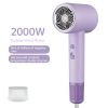 2000W Hair Dryer, 5 Temperature Adjustments with Rotating Nozzle, 220~240V