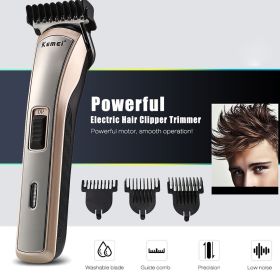 Men's Precision Hair Clipper, Shaver, Trimmer, Cordless, and Rechargeable (Option: UK Plug)