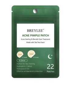 Tea Tree Acne Oil Pimple Patch, Heals Acne Marks, Ultra-thin (Option: Night sticker)