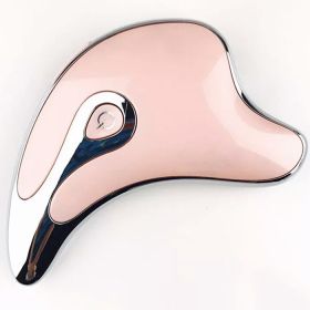 Gua Sha Facial Massager Face Sculpting, and Skin Rejuvenation (Color: Pink)