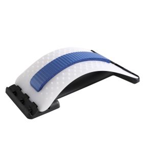 Lumbar Orthosis Massage Acupuncture, And Prominent Back Pain Relief (Option: White blue)