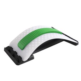 Lumbar Orthosis Massage Acupuncture, And Prominent Back Pain Relief (Option: White green)