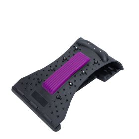 Home Or Office Neck Support, And Magnetic Field Therapy (Option: Purple BlackA-Chinese)