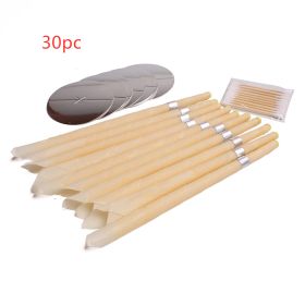 Coning Beewax, Natural Ear Candle Treatment For Wax Removal (Option: 30pcs)