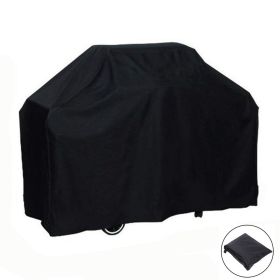 Oxford Cloth Outdoor Barbecue Grill Cover (Option: Square black-L)