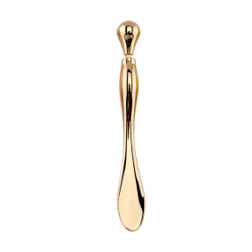 Eye Cream Face Metal Spatula Applicator (Color: Gold)