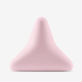 Massage Triangular Cone for Psoas Muscle, Spine, Neck, and Feet (Color: Pink)