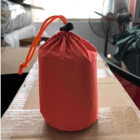 First-aid Tent Insulation Mat, or Emergency Sleeping Bag (Option: Orange-200X91cm with bag)