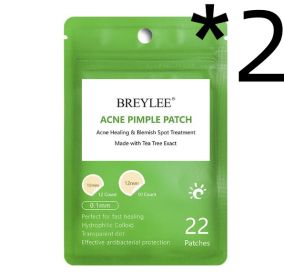 Tea Tree Acne Oil Pimple Patch, Heals Acne Marks, Ultra-thin (Option: 2pcs Daily Stickers)