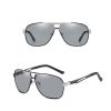 Outdoor Polarized Sport Sunglasses, with Retro Square Frame