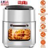 15.8QT Air Fryer, Family Size, 1400W Powerful Oilless Cooker, Crisp Bake Grill