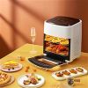 15.8QT Air Fryer, Family Size, 1400W Powerful Oilless Cooker, Crisp Bake Grill