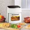 15.8QT Air Fryer, Family Size, 1400W Powerful Oilless Cooker, Crisp Bake Grill