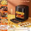 15.8QT Air Fryer, Family Size, 1400W Powerful Oilless Cooker, Crisp Bake Grill