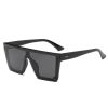 Oversized Sunglasses for Women, Big Frame Square Flat Top UV400