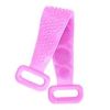 Silicone Back Scrubber Belt For Shower Exfoliating Foaming Body Wash Strap