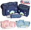 Diaper Bag Set, Baby Napping Changing Shoulder Mummy Bag with Changing Pad