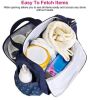 Diaper Bag Set, Baby Napping Changing Shoulder Mummy Bag with Changing Pad