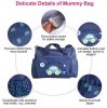 Diaper Bag Set, Baby Napping Changing Shoulder Mummy Bag with Changing Pad