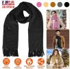 Electric Heated Winter Scarf, Unisex, Soft, and Warm with 3 Heating Modes