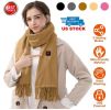 Electric Heated Winter Scarf, Unisex, Soft, and Warm with 3 Heating Modes