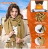 Electric Heated Winter Scarf, Unisex, Soft, and Warm with 3 Heating Modes