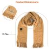 Electric Heated Winter Scarf, Unisex, Soft, and Warm with 3 Heating Modes