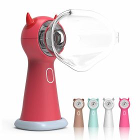 Portable Mini Mask Inhaler Nebulizer for Babies, and Children (Option: Pink)