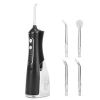 Portable Water Dental Flosser, Rechargeable, IPX7 Waterproof with 4 Modes