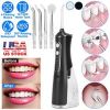 Portable Water Dental Flosser, Rechargeable, IPX7 Waterproof with 4 Modes