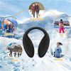 2Pcs Ear Warmers Unisex Winter Earmuffs, Behind-the-Head