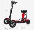 Folding Mini Four-wheel Adult Electric Transport Scooter For The Elderly