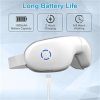 Eye Massager With Heat, and Music for Migraines, Rechargeable, Eye Care Device