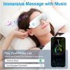 Eye Massager With Heat, and Music for Migraines, Rechargeable, Eye Care Device