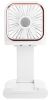 5-In-1 Folding Mini Fan, Hands-free Rechargeable Fan with 3 Speeds