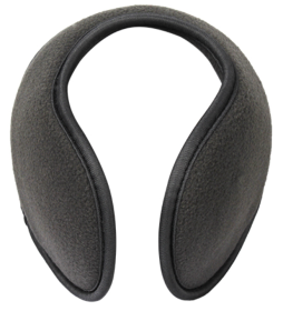 2Pcs Ear Warmers Unisex Winter Earmuffs, Behind-the-Head (Color: Dark grey)